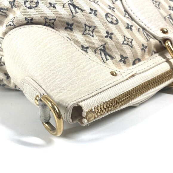 LOUIS VUITTON M95492 Monogram Mini-Lin Croisette Marina GM Hand Bag Tote Bag - Picture 5 of 13